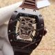 2017 Clone Richard Mille RM 052 Watch Rose Gold Chocolate Bezel Diamond skull  (2)_th.jpg